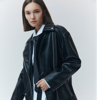 Ключевая вещь в весеннем гардеробе 2023: выбираем идеальную кожаную куртку